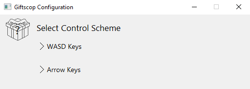 Image of the controls layout dialog